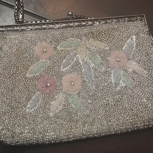 Vintage small beaded bag